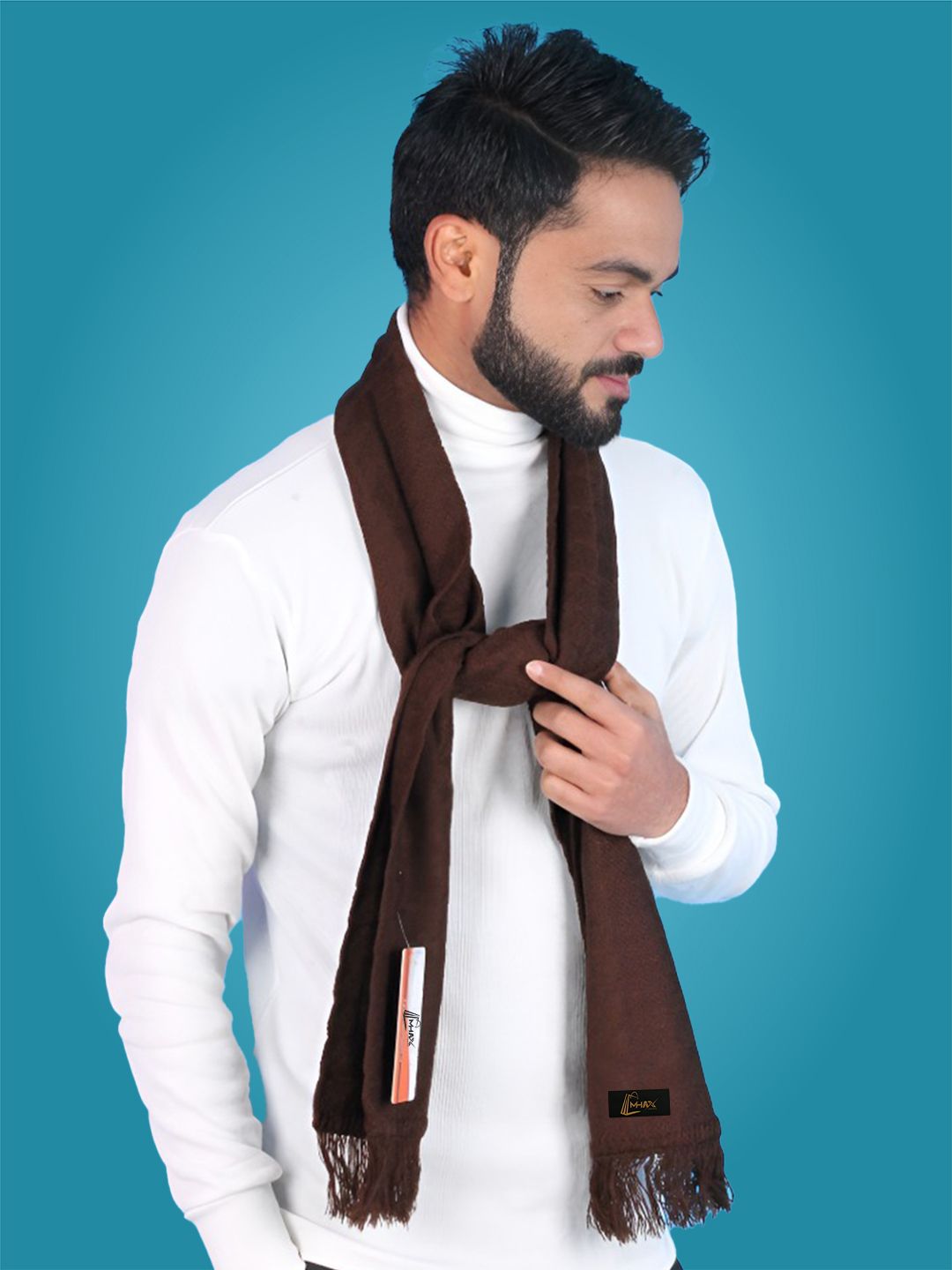MHAX Solid Men Muffler-picture-21