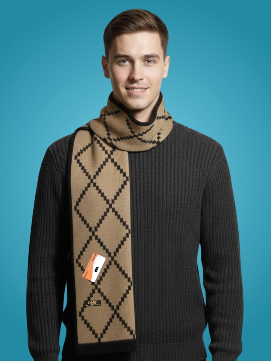 Daily Needs Shop Self Design Men Muffler-picture-26