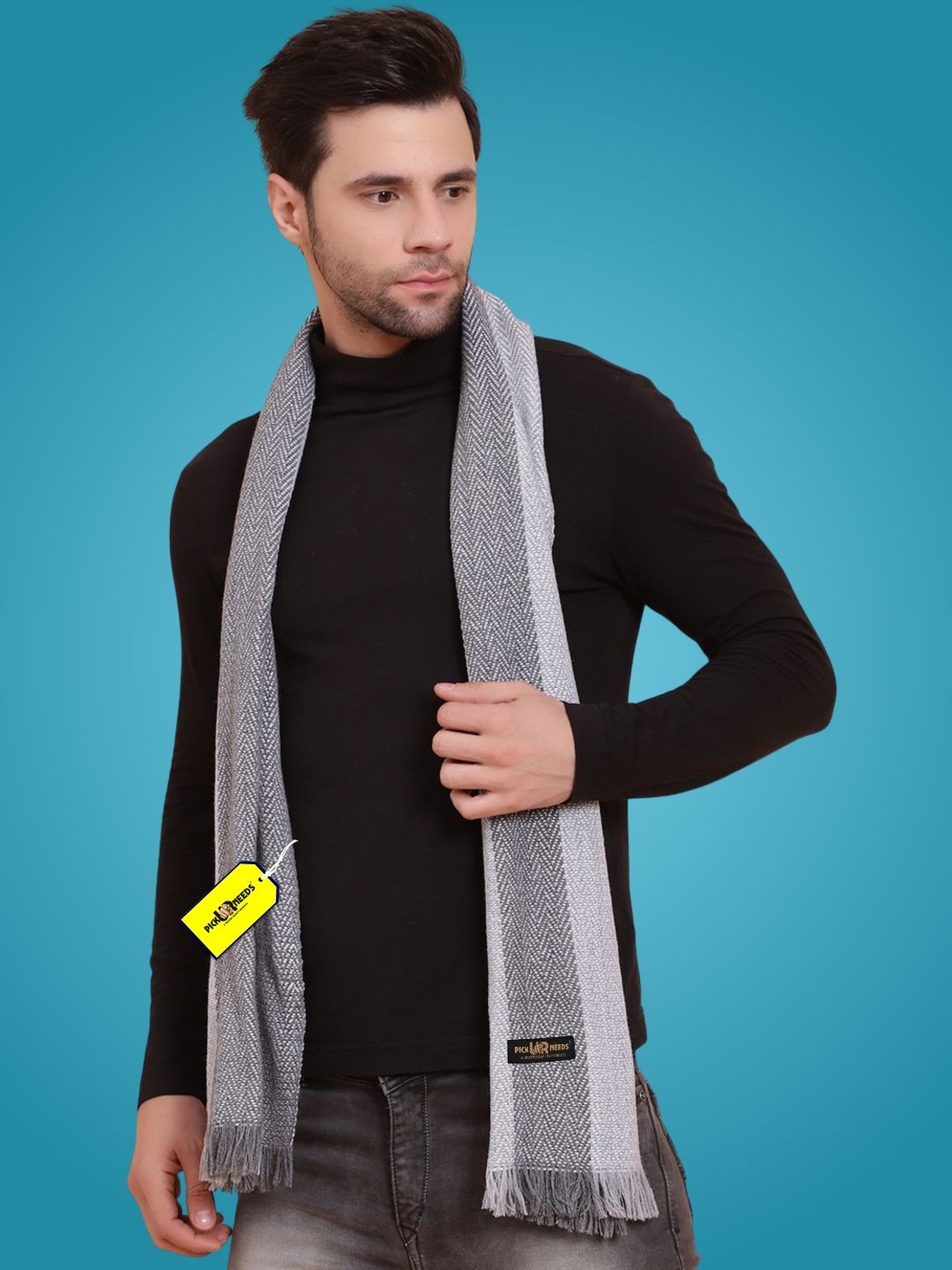 Pick Ur Needs Striped Men Muffler-picture-28