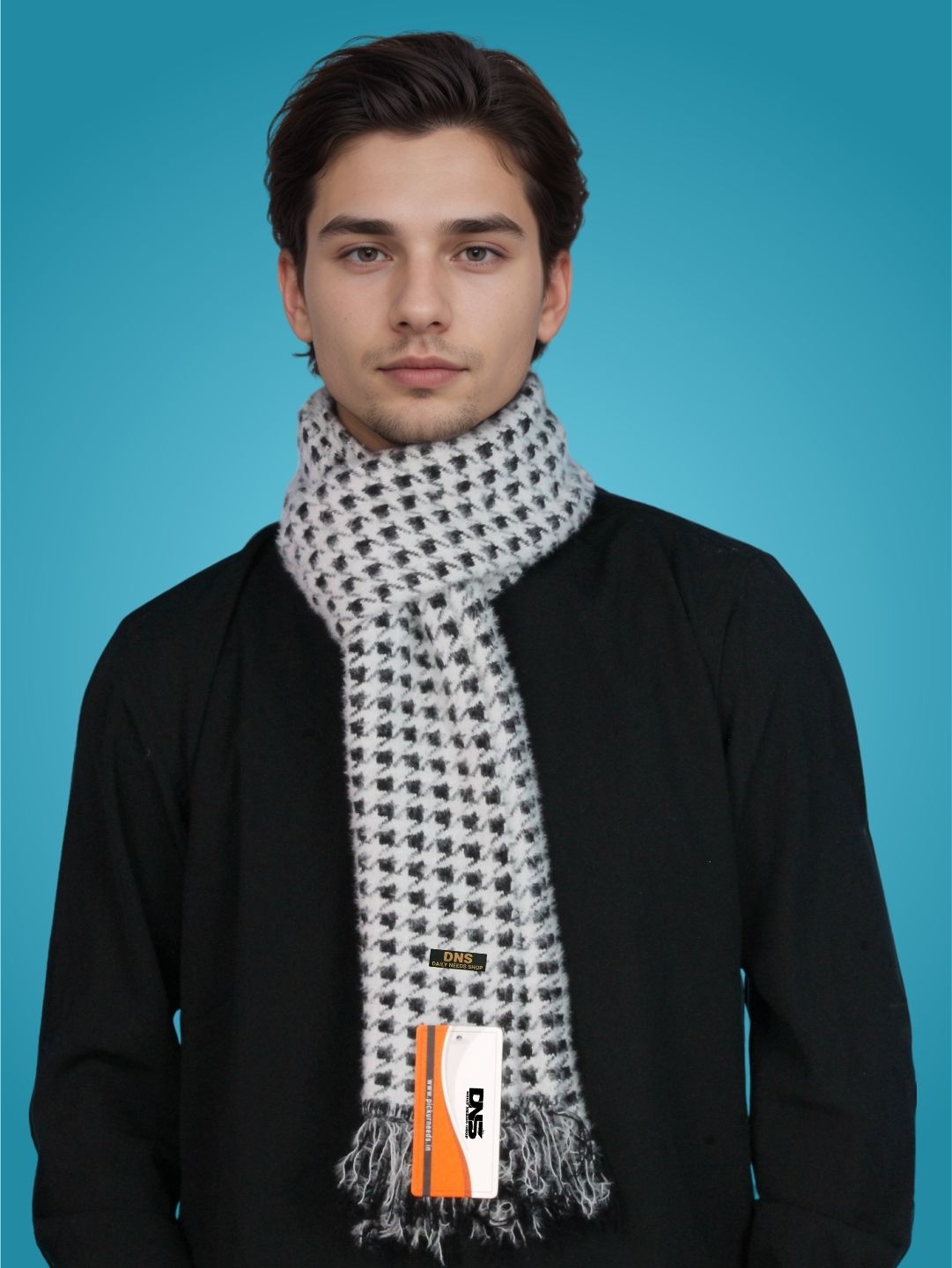 Daily Needs Shop Checkered Men Muffler-picture-42