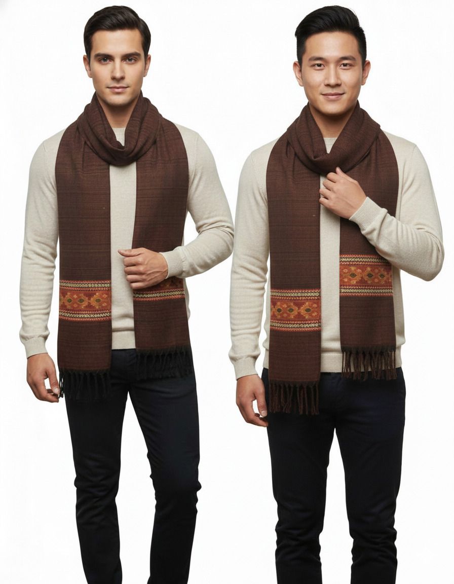 SHIRAAZ Printed Men Muffler-picture-31