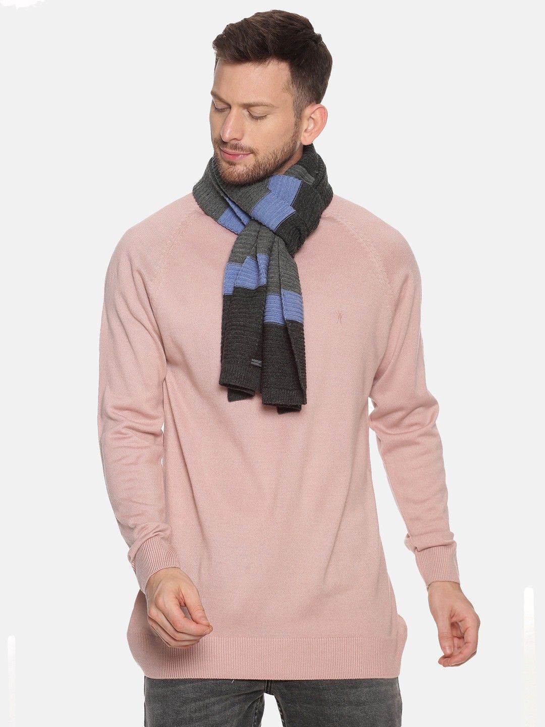 Jollyy Striped Men Muffler-picture-11