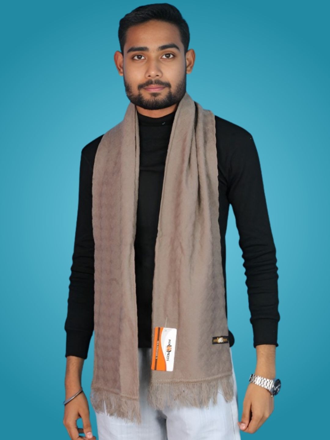 Pick Ur Needs Solid Men Muffler-picture-22