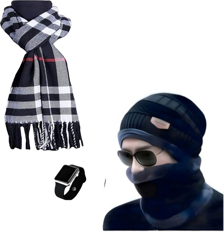 Tretos1 Self Design Men Muffler-picture-46
