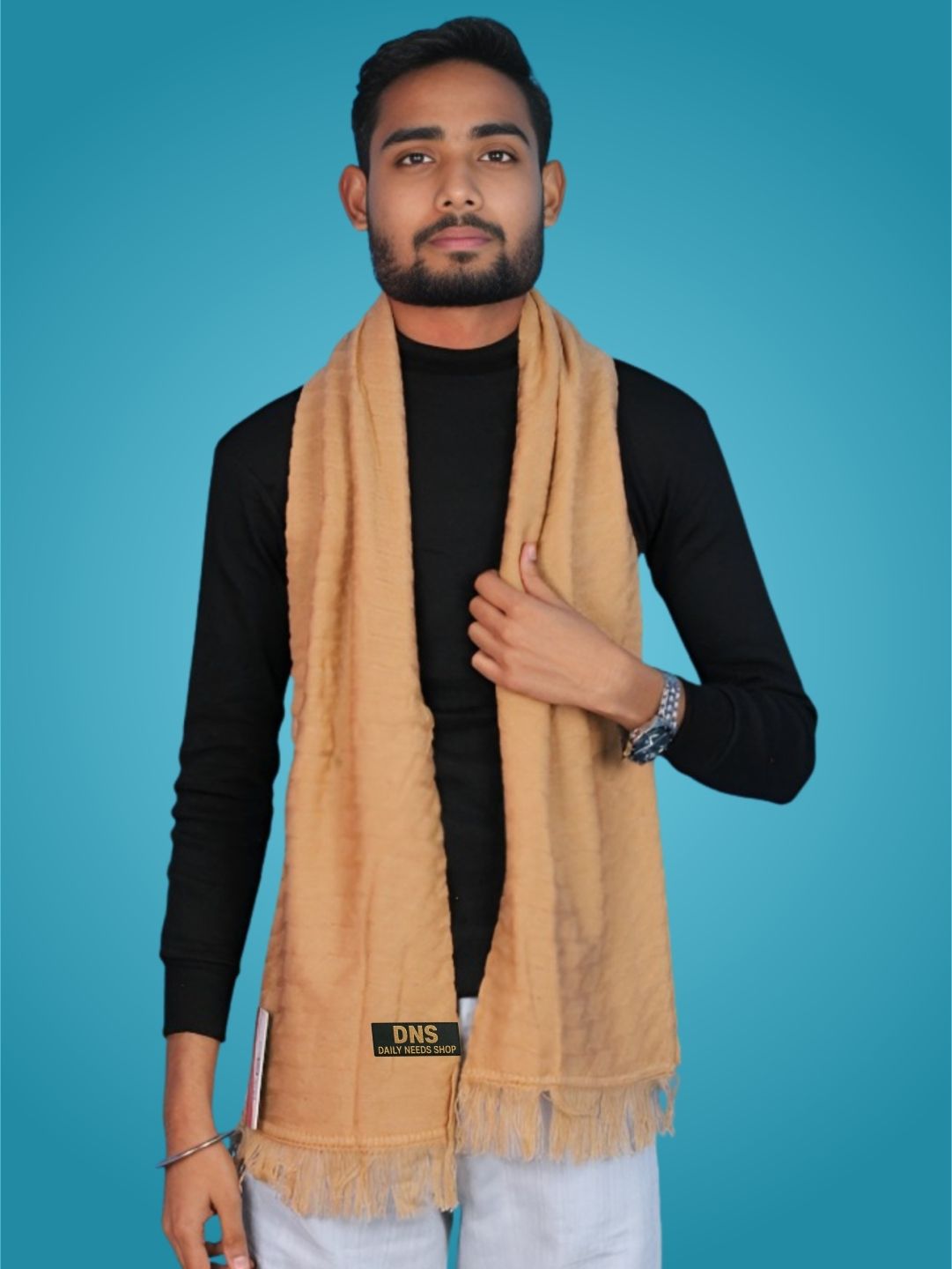 Daily Needs Shop Solid Men Muffler-picture-17