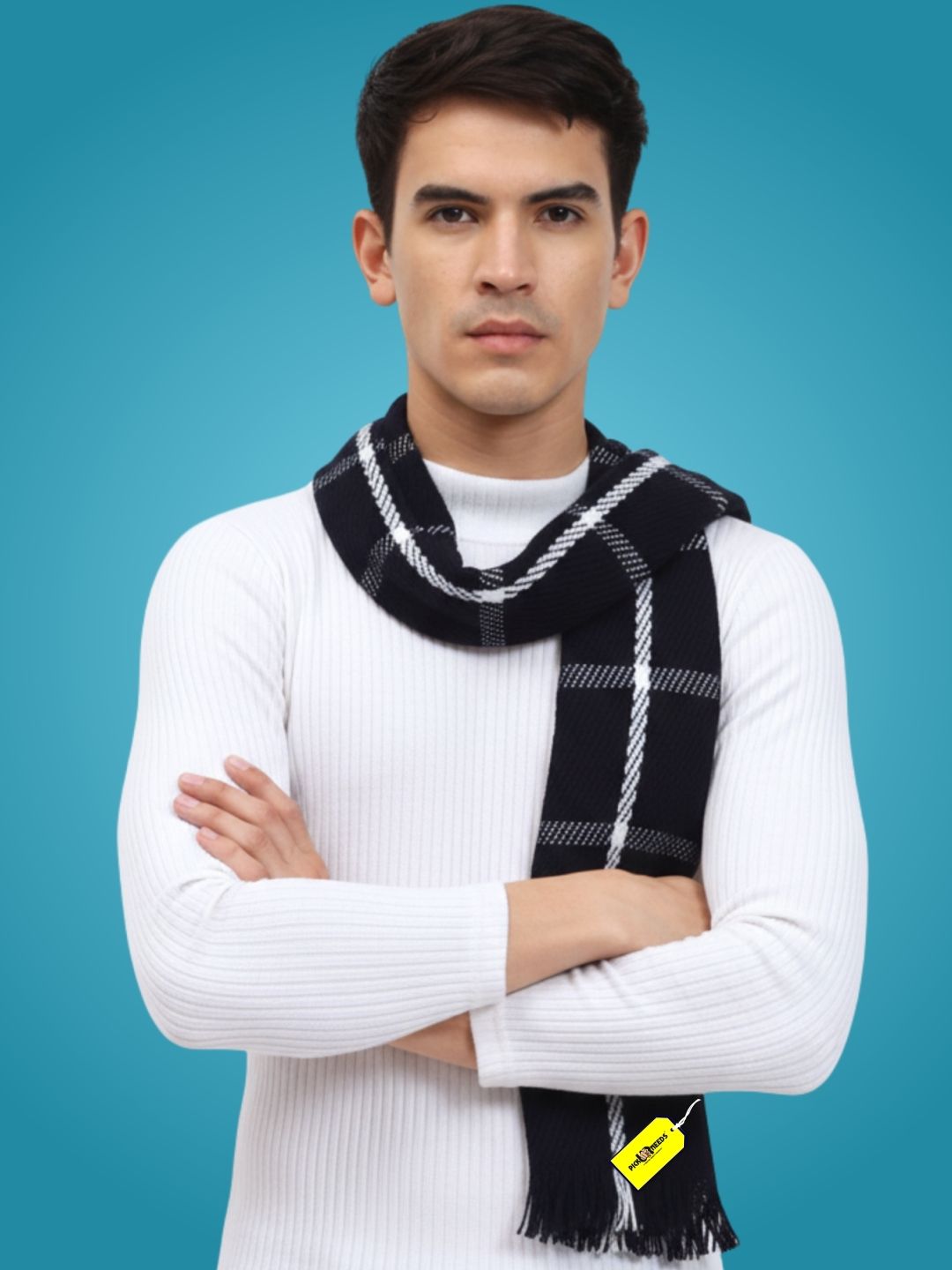 Pick Ur Needs Striped Men Muffler-picture-27
