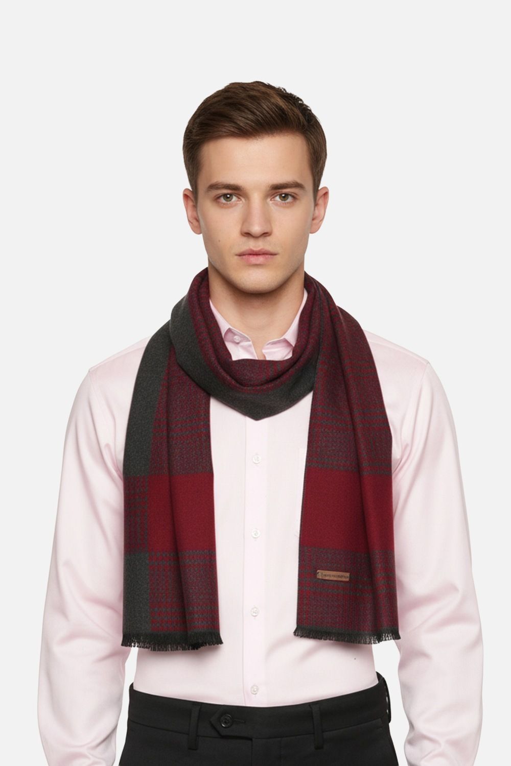 VAN HEUSEN Checkered Men Muffler-picture-24