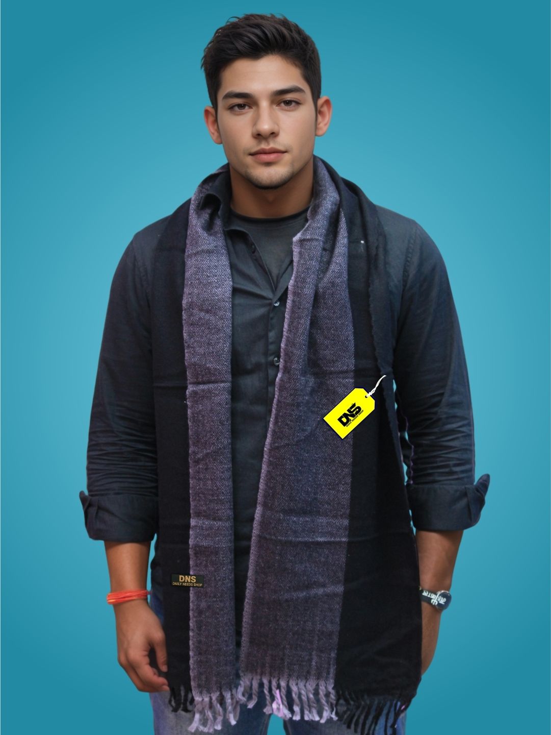 Daily Needs Shop Solid Men Muffler-picture-10