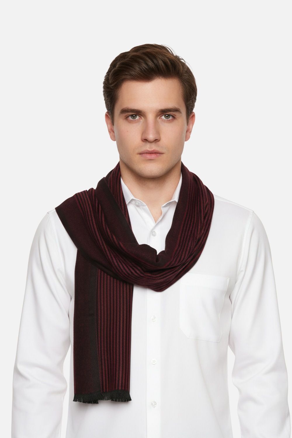 VAN HEUSEN Striped Men Muffler-picture-24