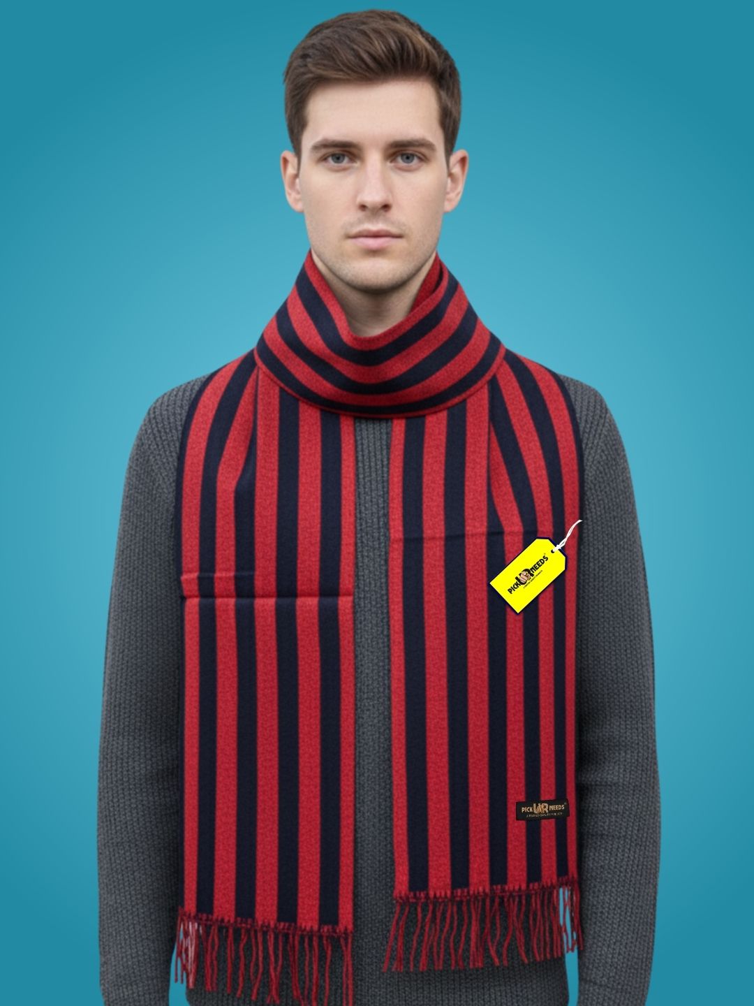 Pick Ur Needs Striped Men Muffler-picture-30