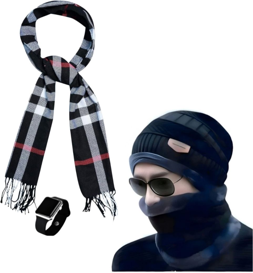 Tretos1 Self Design Men Muffler-picture-27