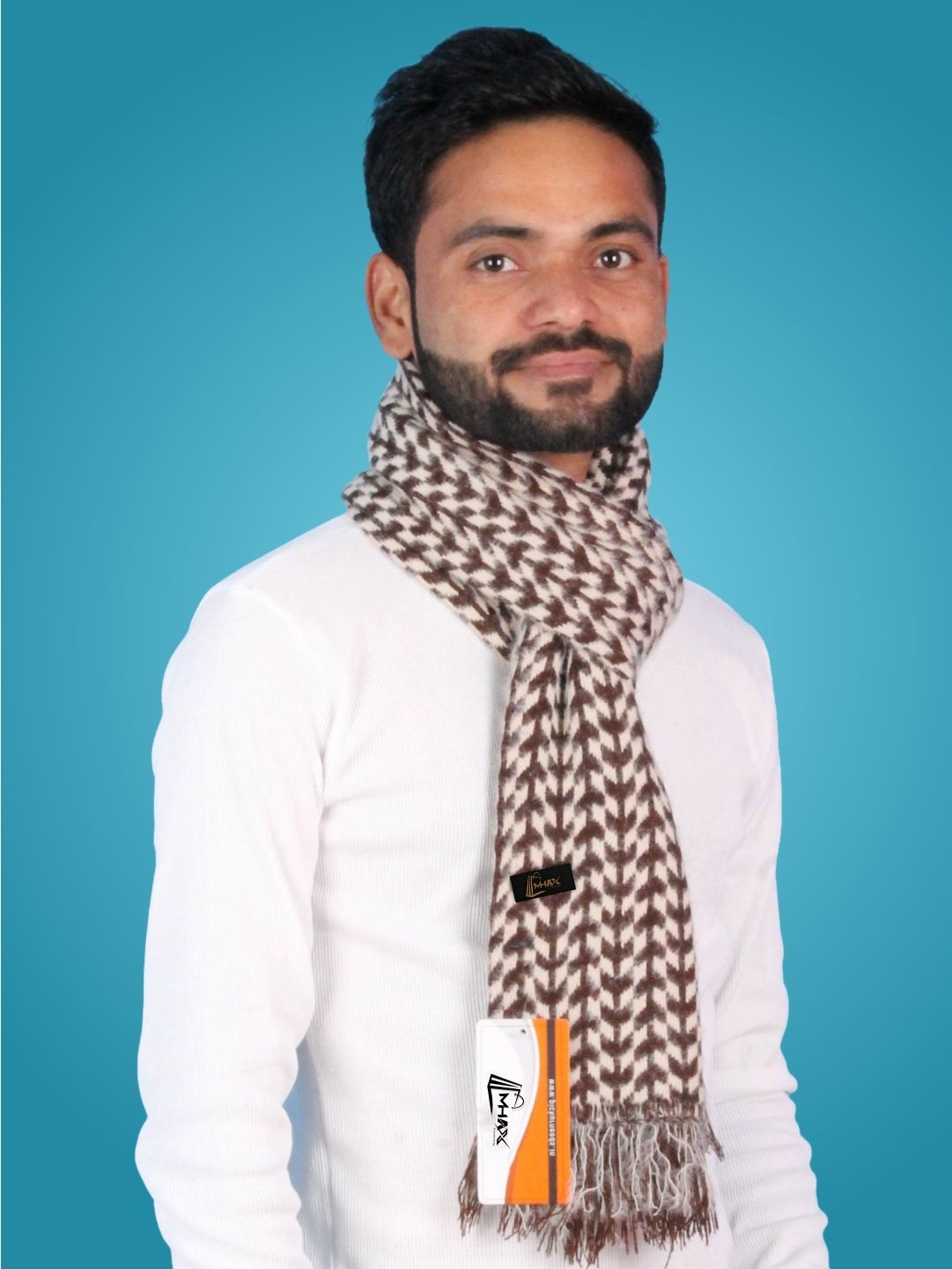 MHAX Floral Print Men Muffler-picture-20