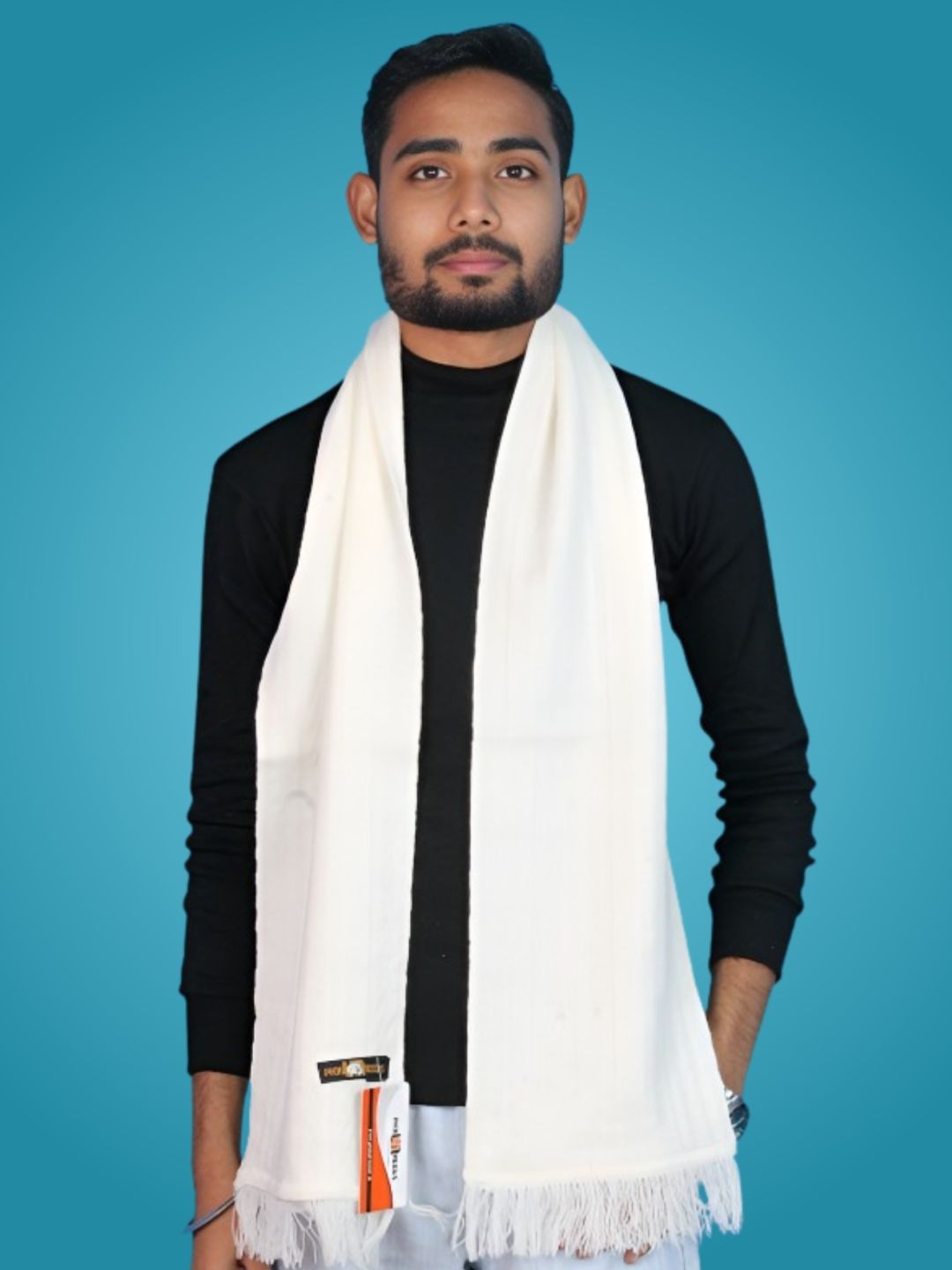 Pick Ur Needs Self Design Men Muffler-picture-19