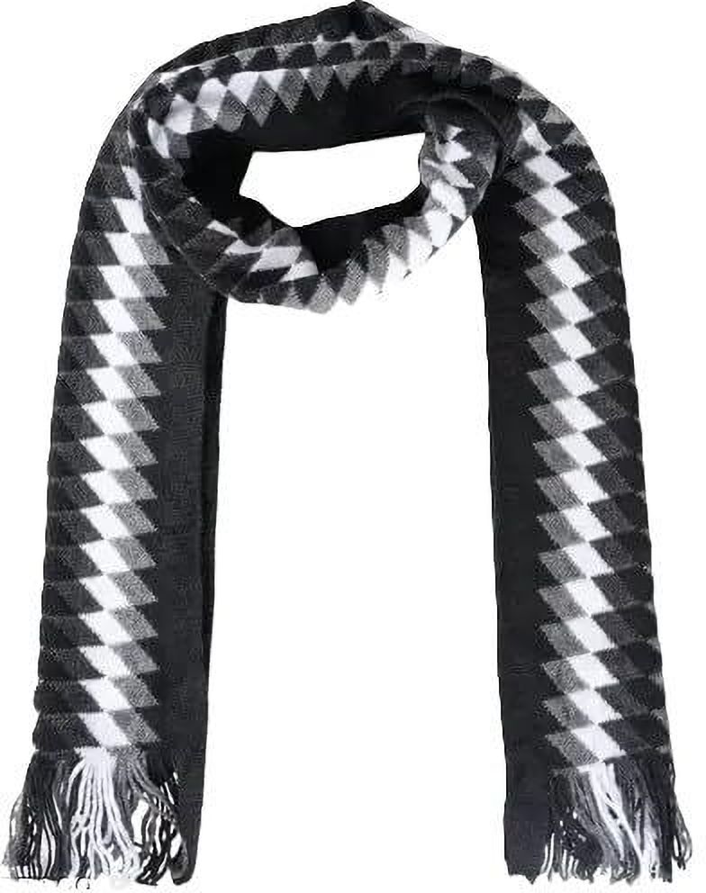 YAQR Checkered Men Muffler-image-34