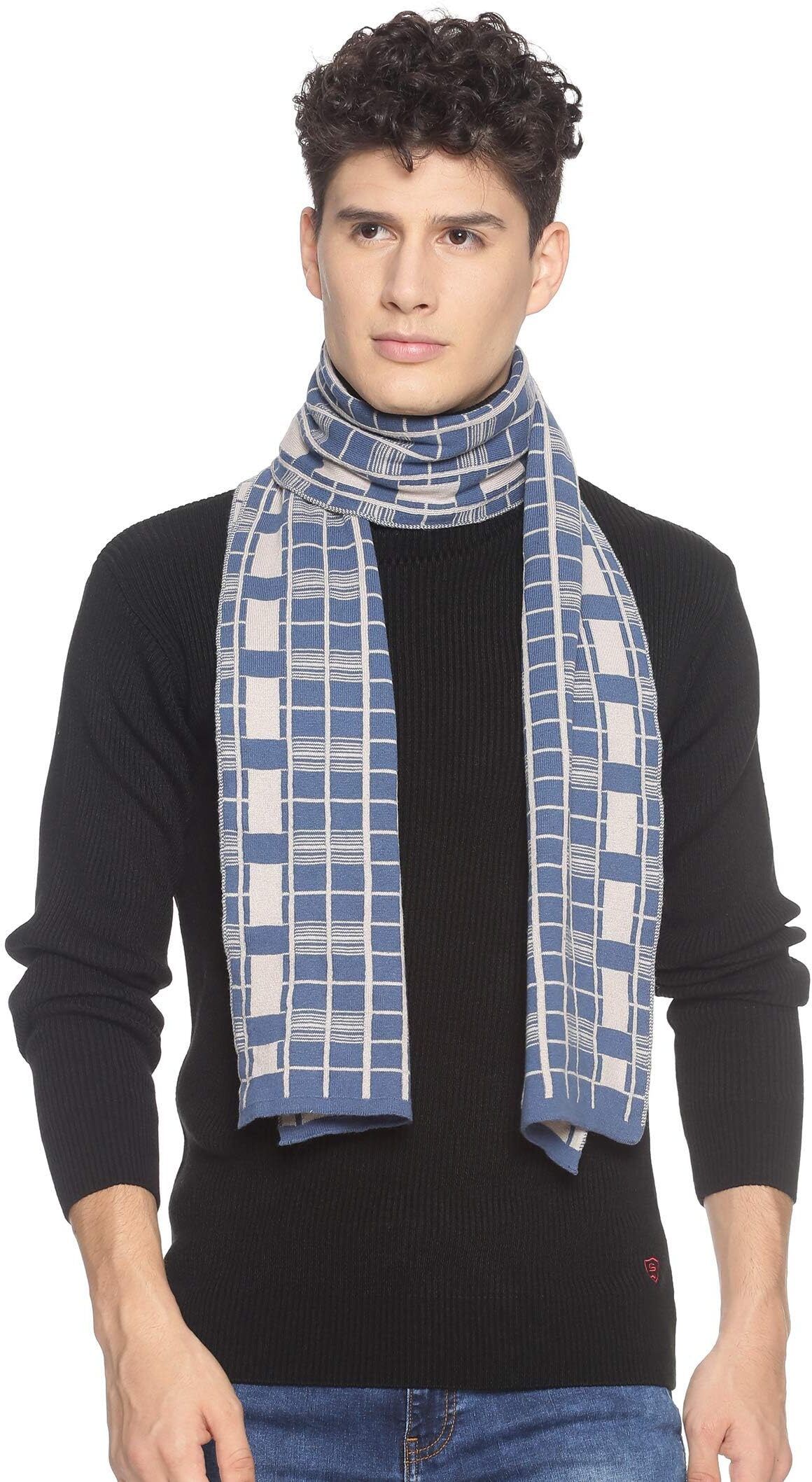 513 Checkered Men Muffler-image-32