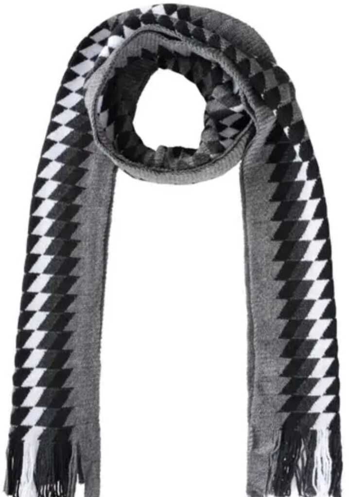 YAQR Checkered Men Muffler-image-39