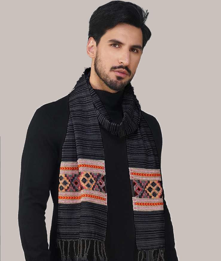 FASHLOOK Solid Men Muffler-picture-13
