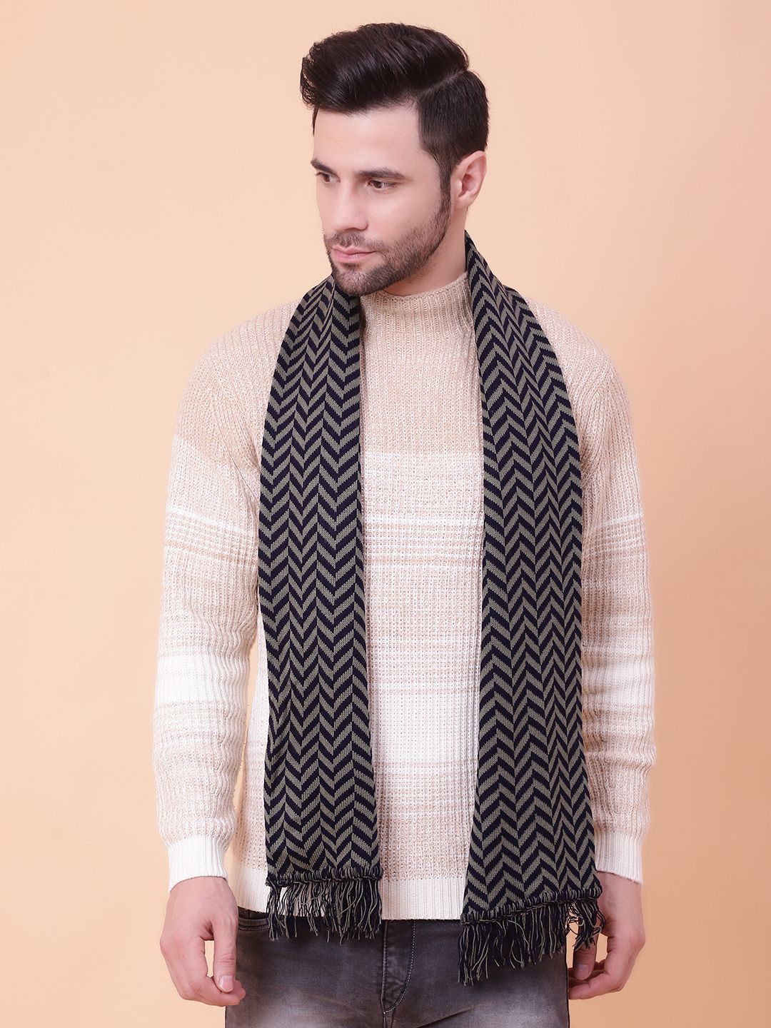 SCHp Striped Men Muffler-picture-19