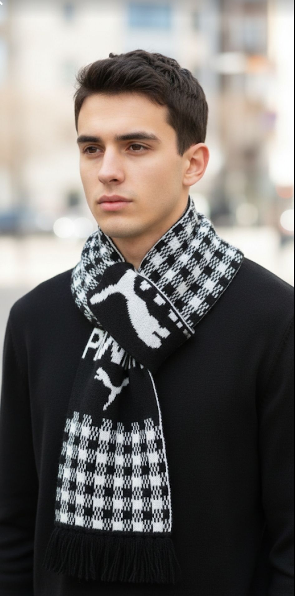 Shanayatoys Checkered Men Muffler-picture-16