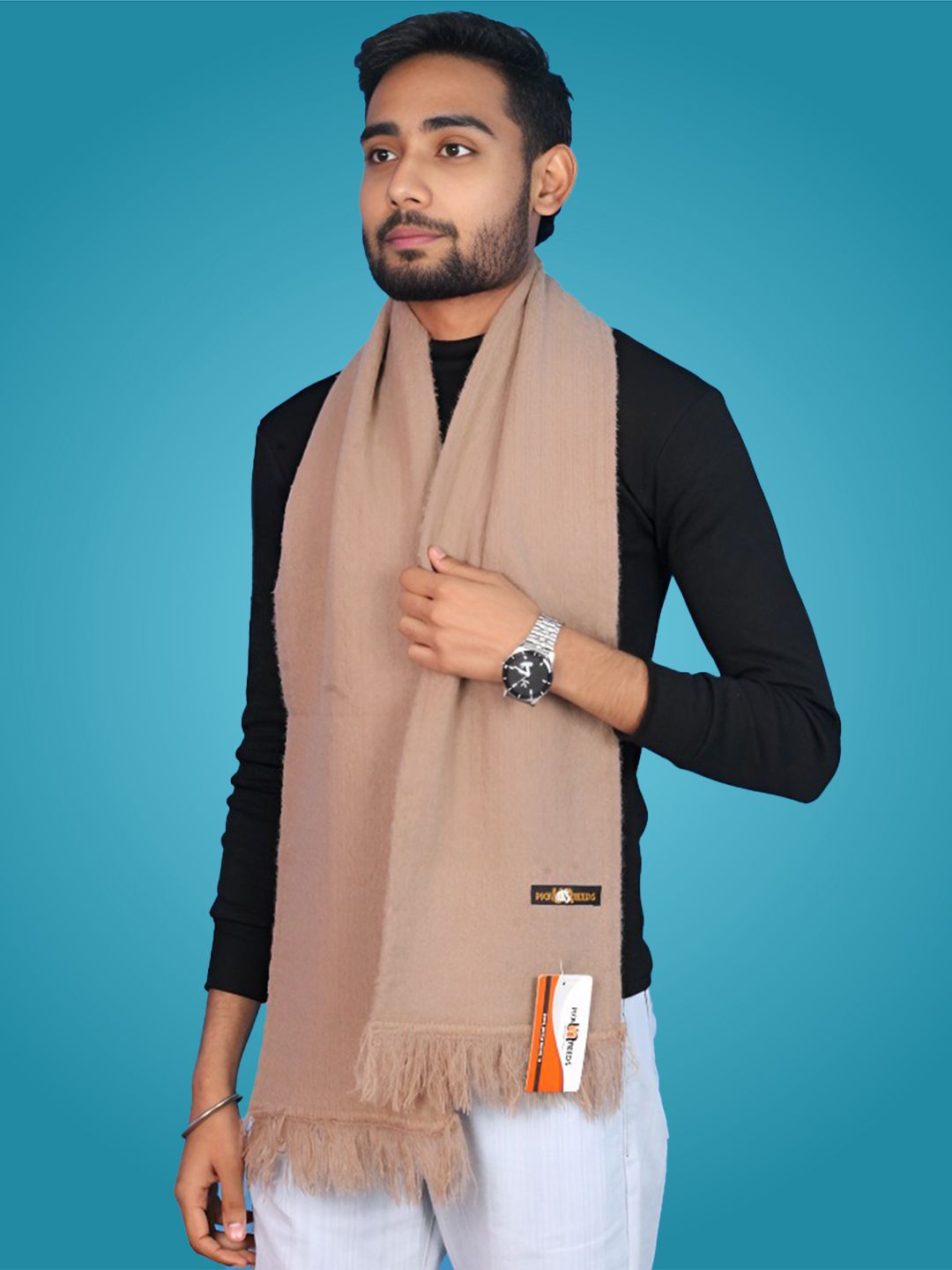 Pick Ur Needs Solid Men Muffler-picture-17