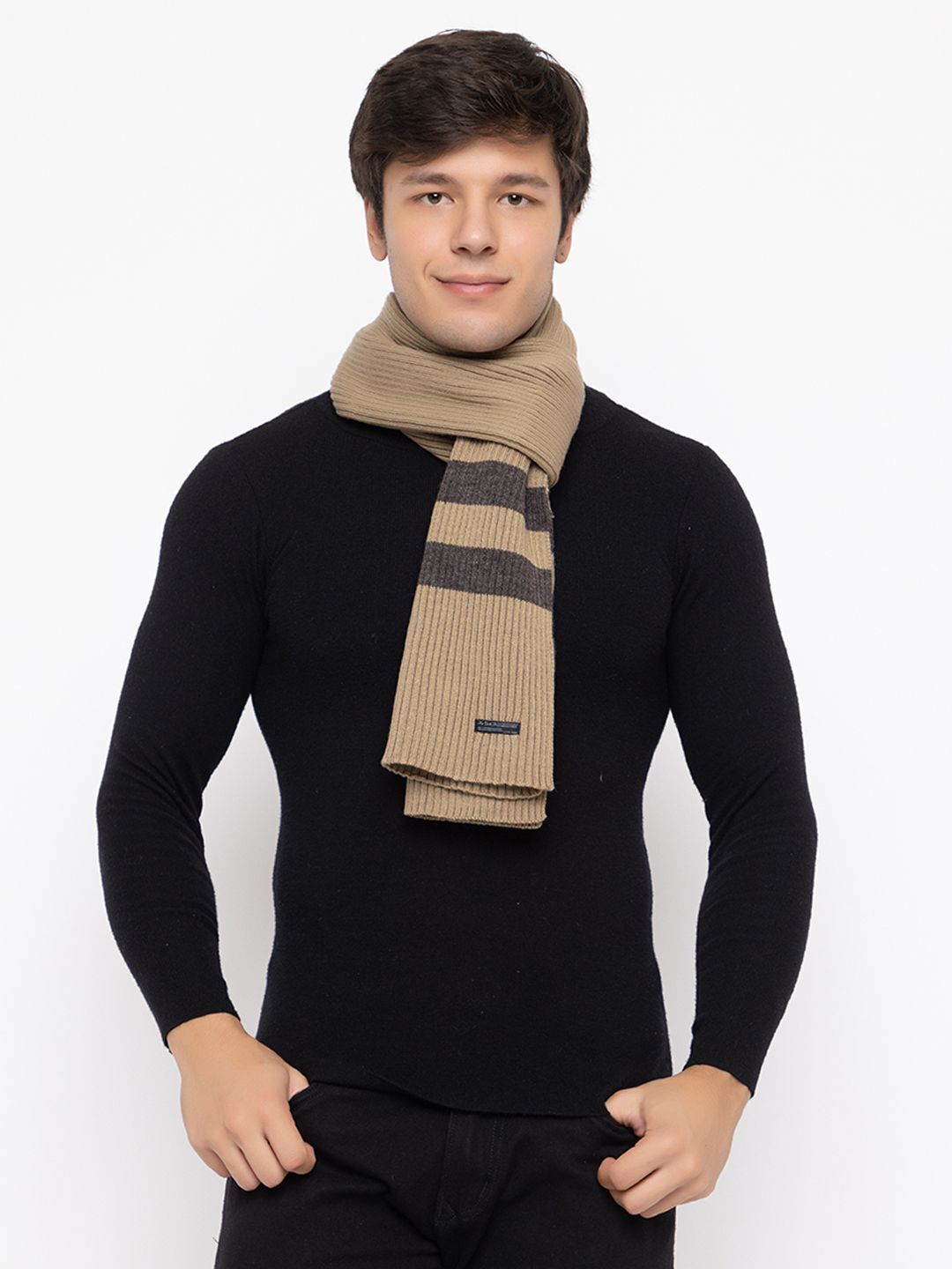 Jollyy Striped Men Muffler-picture-30