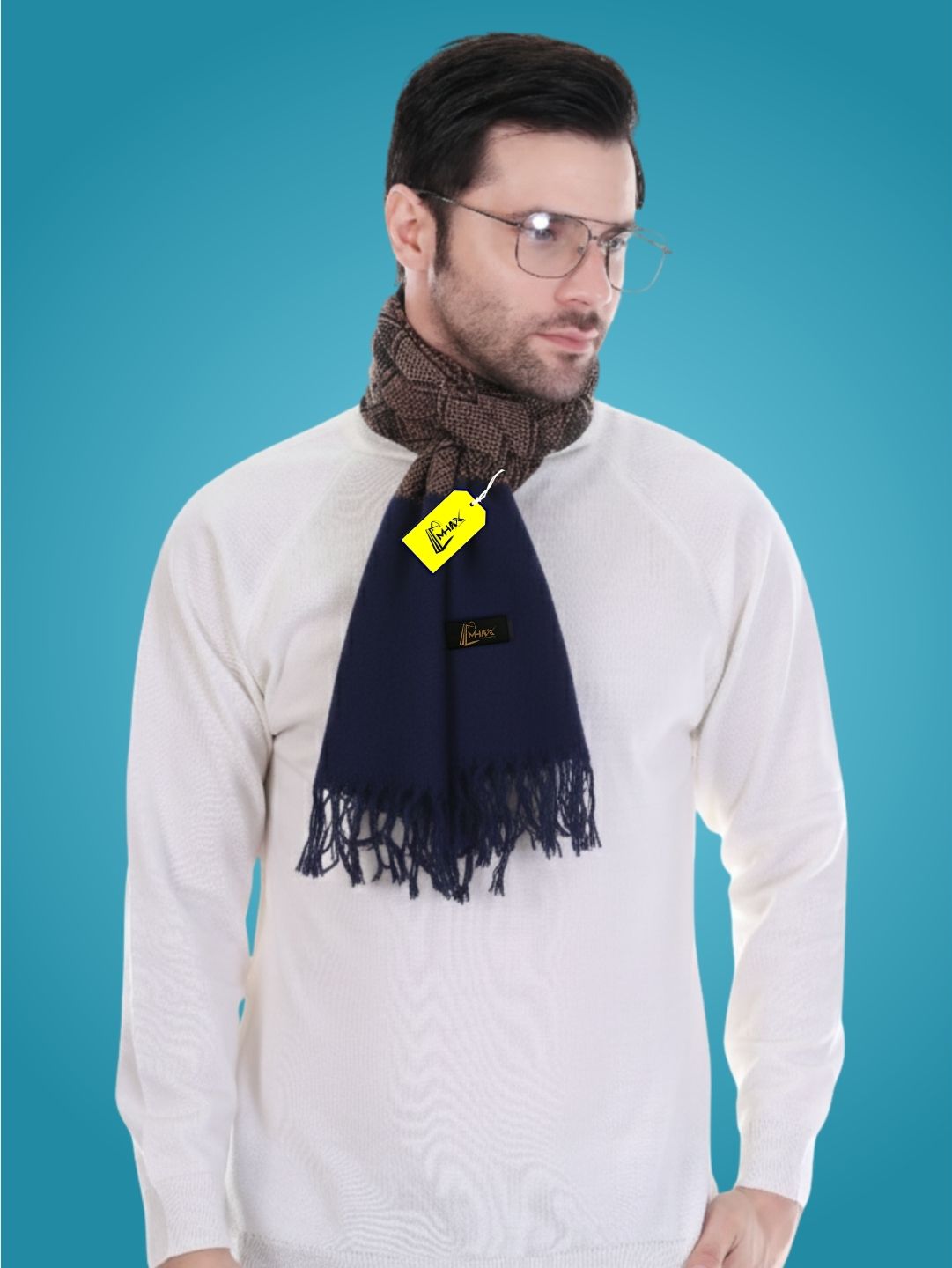 MHAX Checkered Men Muffler-picture-39