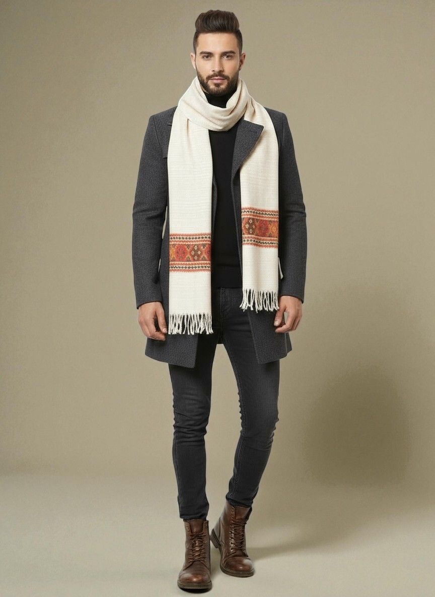 GREEN AGRITECH Woven Men Muffler