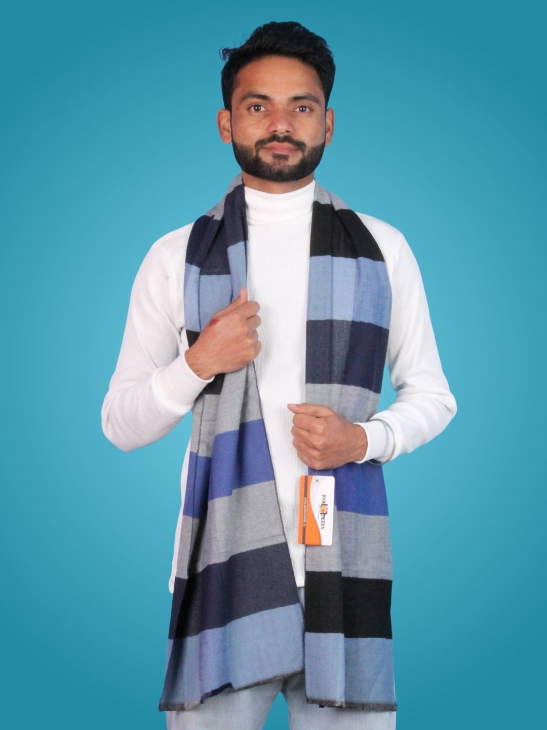 Pick Ur Needs Striped Men Muffler-picture-20