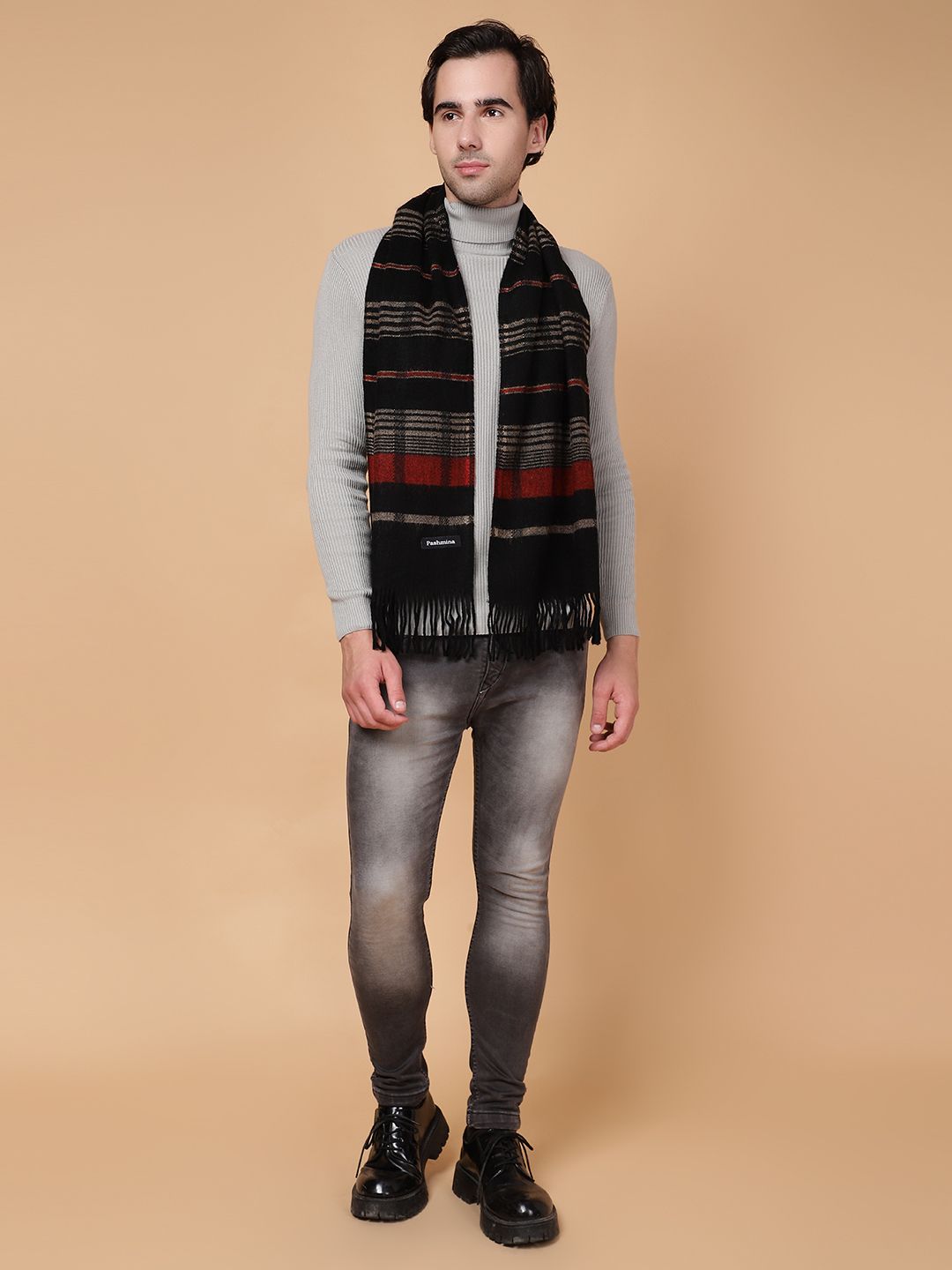 vesture Striped Men Muffler-picture-14