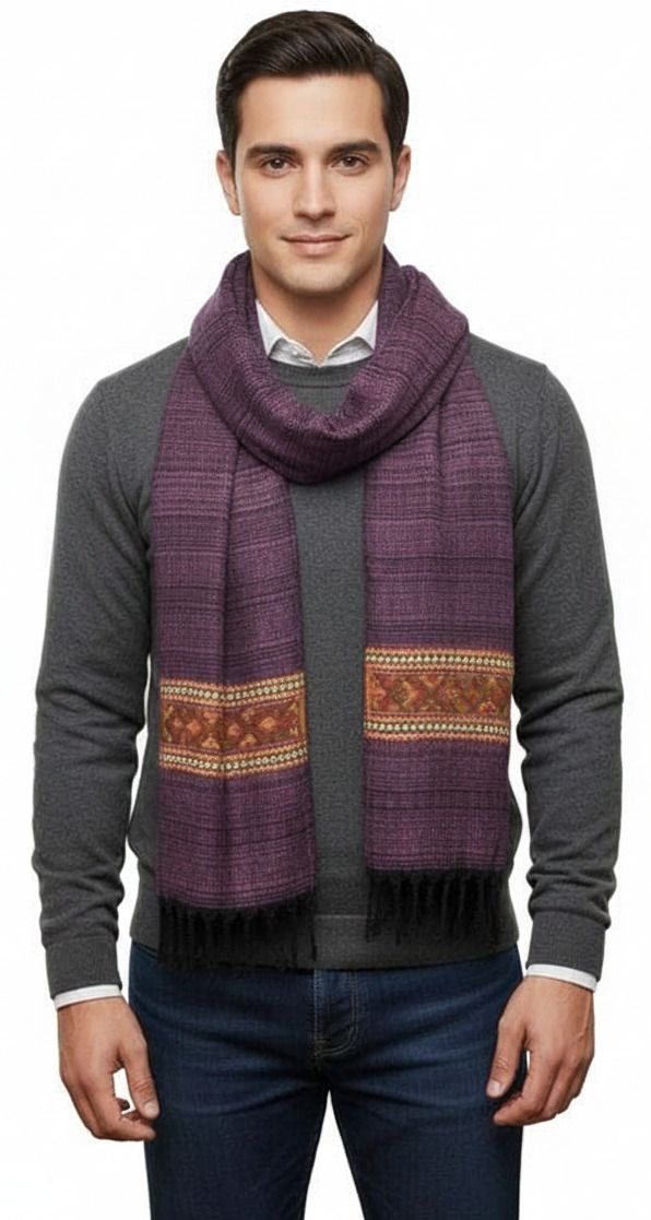 SHIRAAZ Printed Men Muffler-picture-18