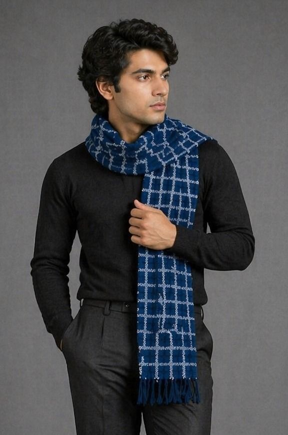 cozevo Self Design Men Muffler-picture-11