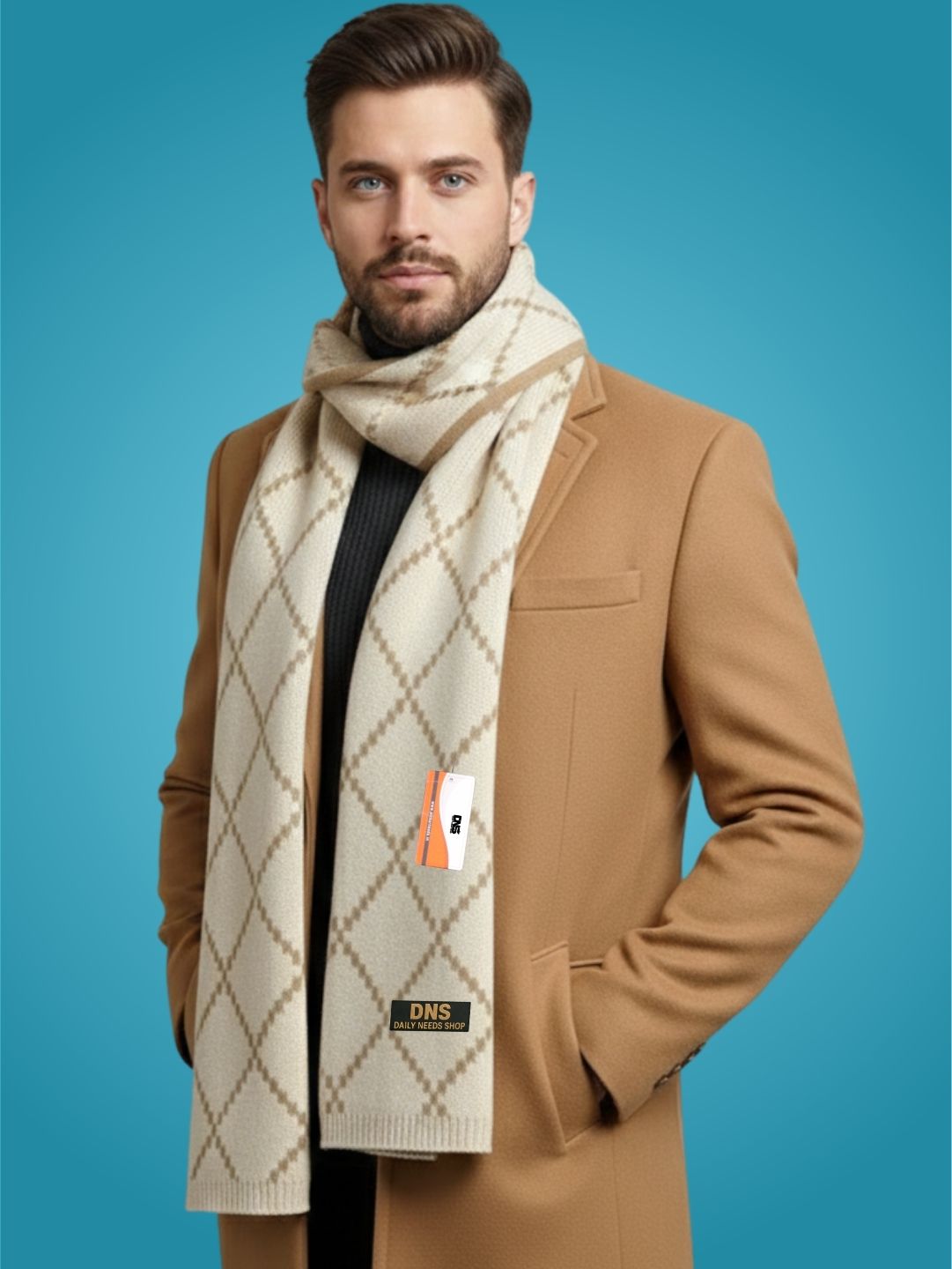 Daily Needs Shop Self Design Men Muffler-picture-14