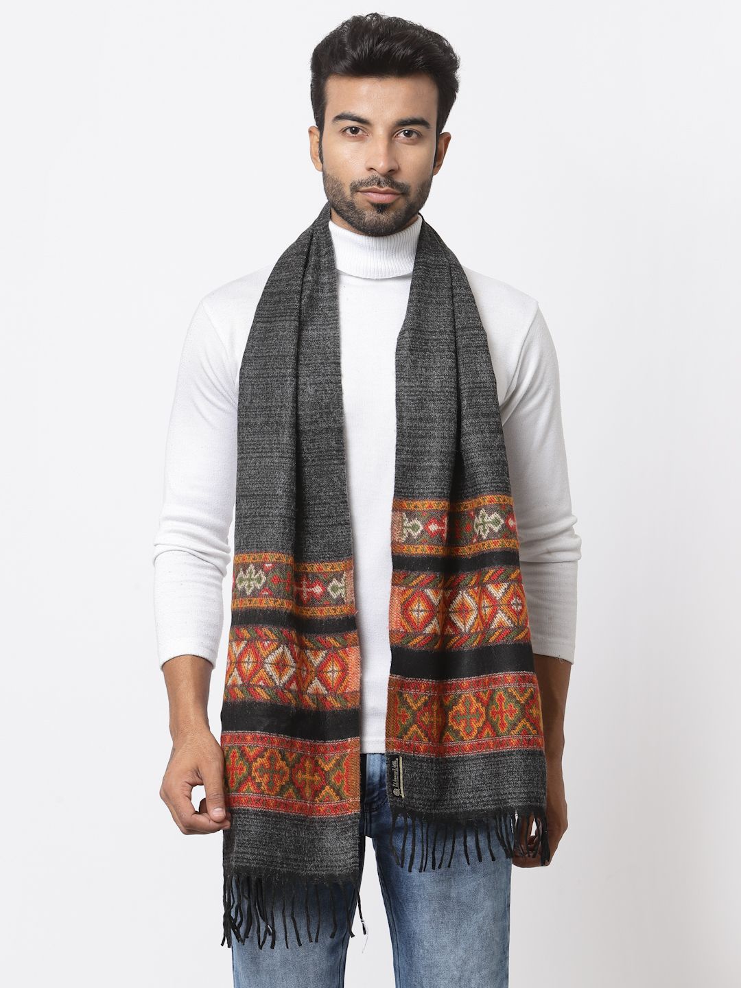 WEAVERS VILLA Woven Men Muffler-picture-15