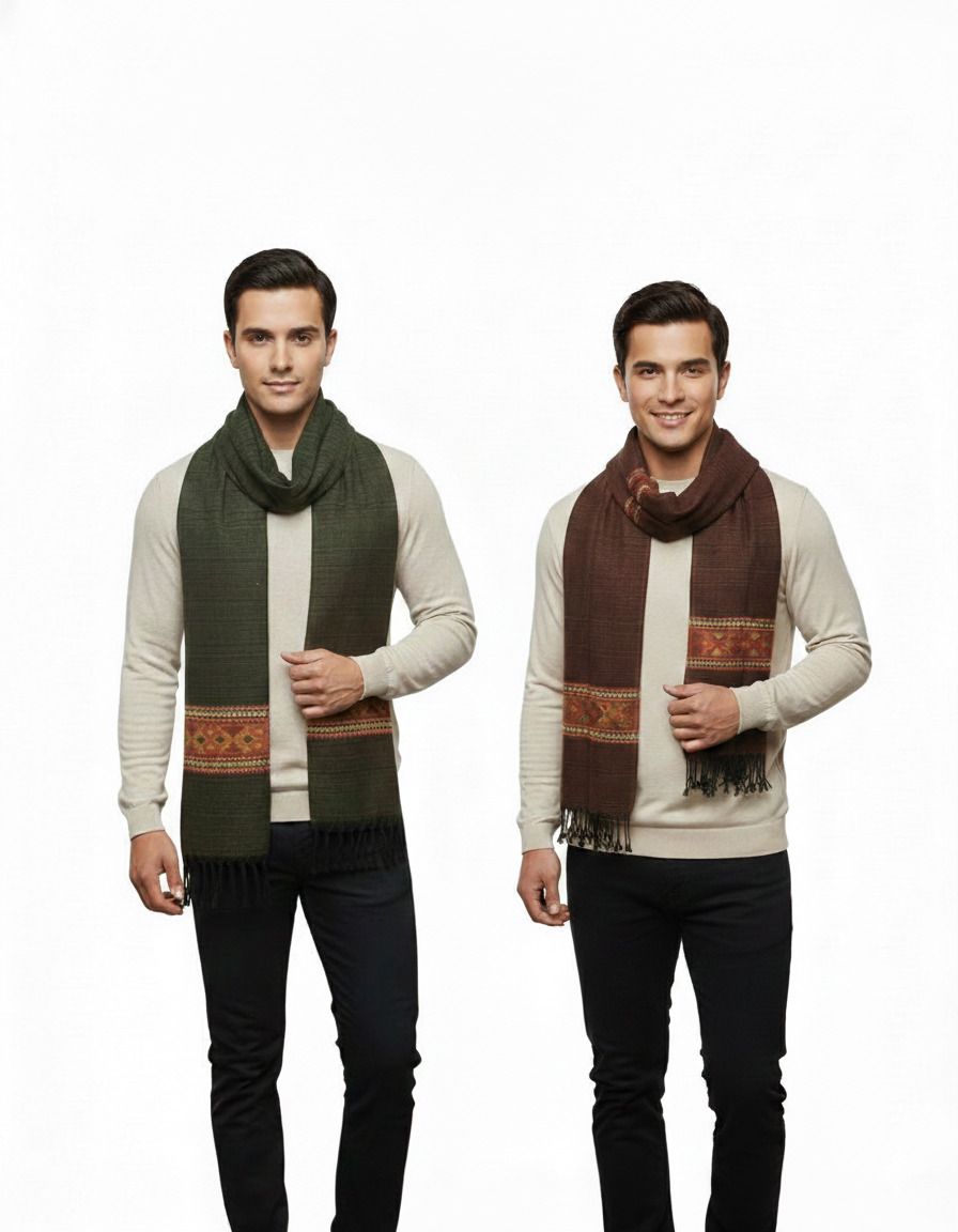 SHIRAAZ Printed Men Muffler-picture-26