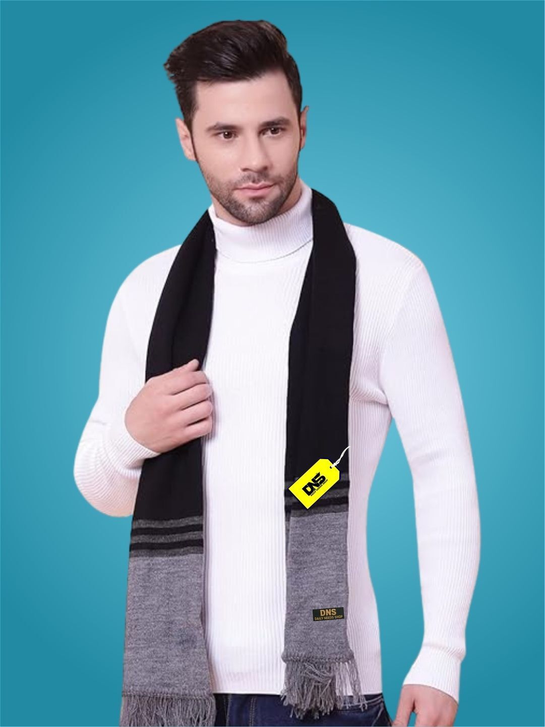 Daily Needs Shop Striped Men Muffler-picture-23