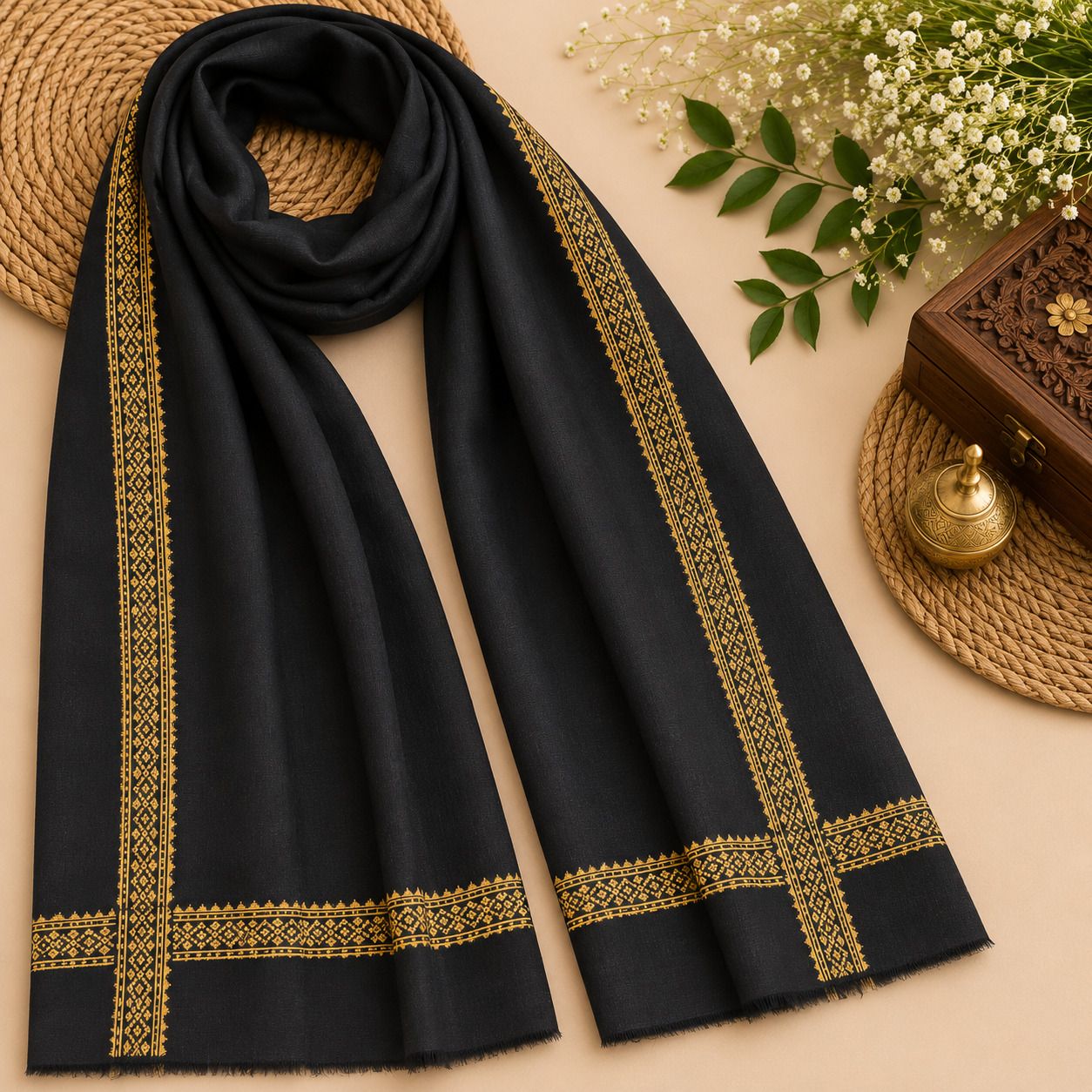 MayankFabTex Printed Men Muffler-image-31