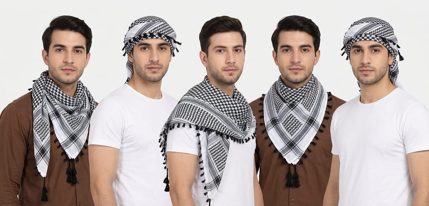 accessoryhub Checkered Men Muffler-picture-37