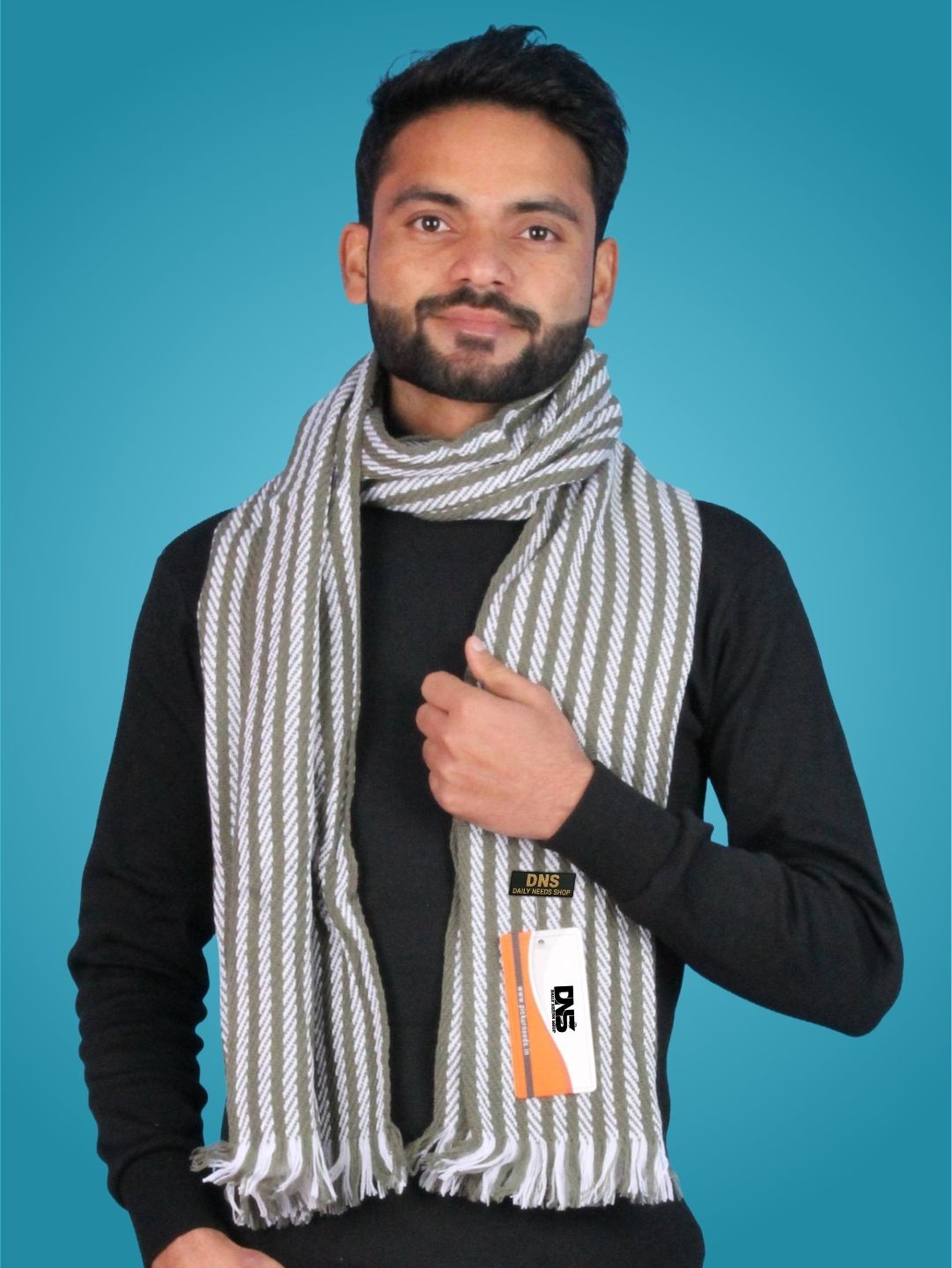 Daily Needs Shop Striped Men Muffler-picture-18