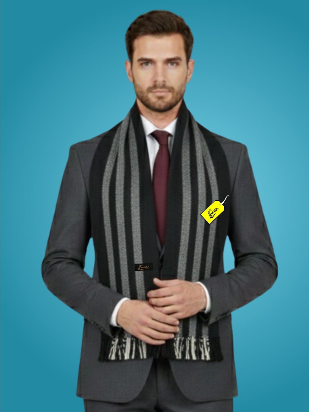 MHAX Striped Men Muffler-picture-26