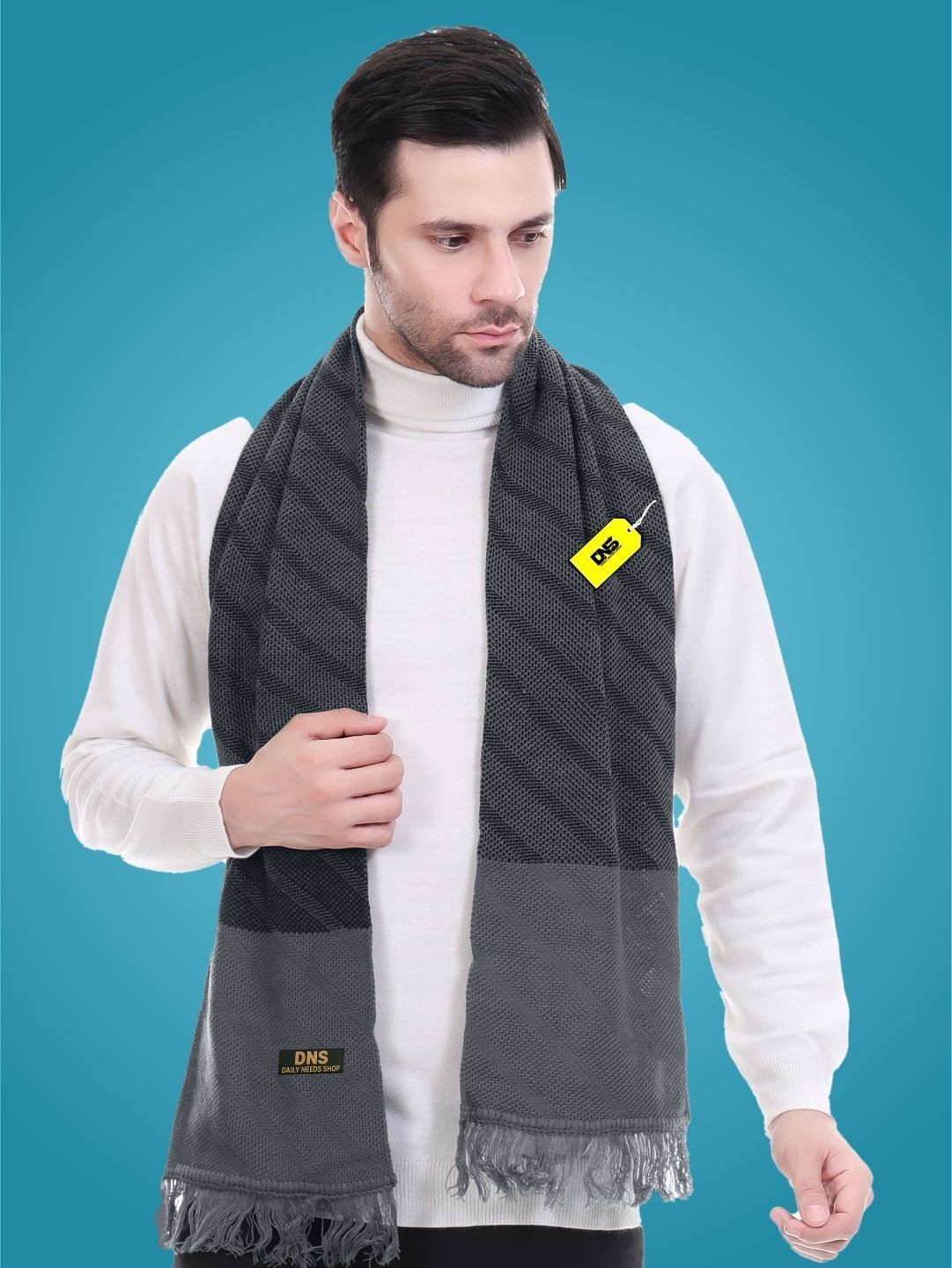 MHAX Checkered Men Muffler-picture-26