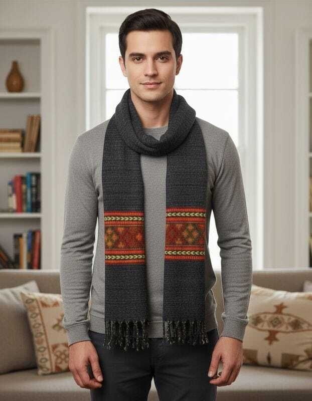 SHIRAAZ Printed Men Muffler-picture-11