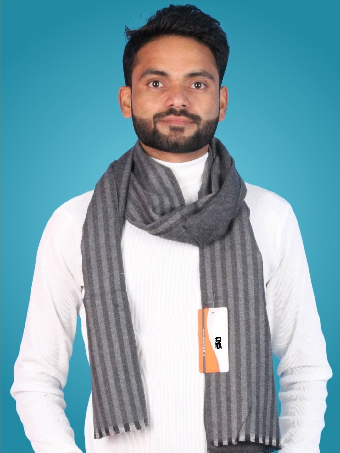 MHAX Striped Men Muffler