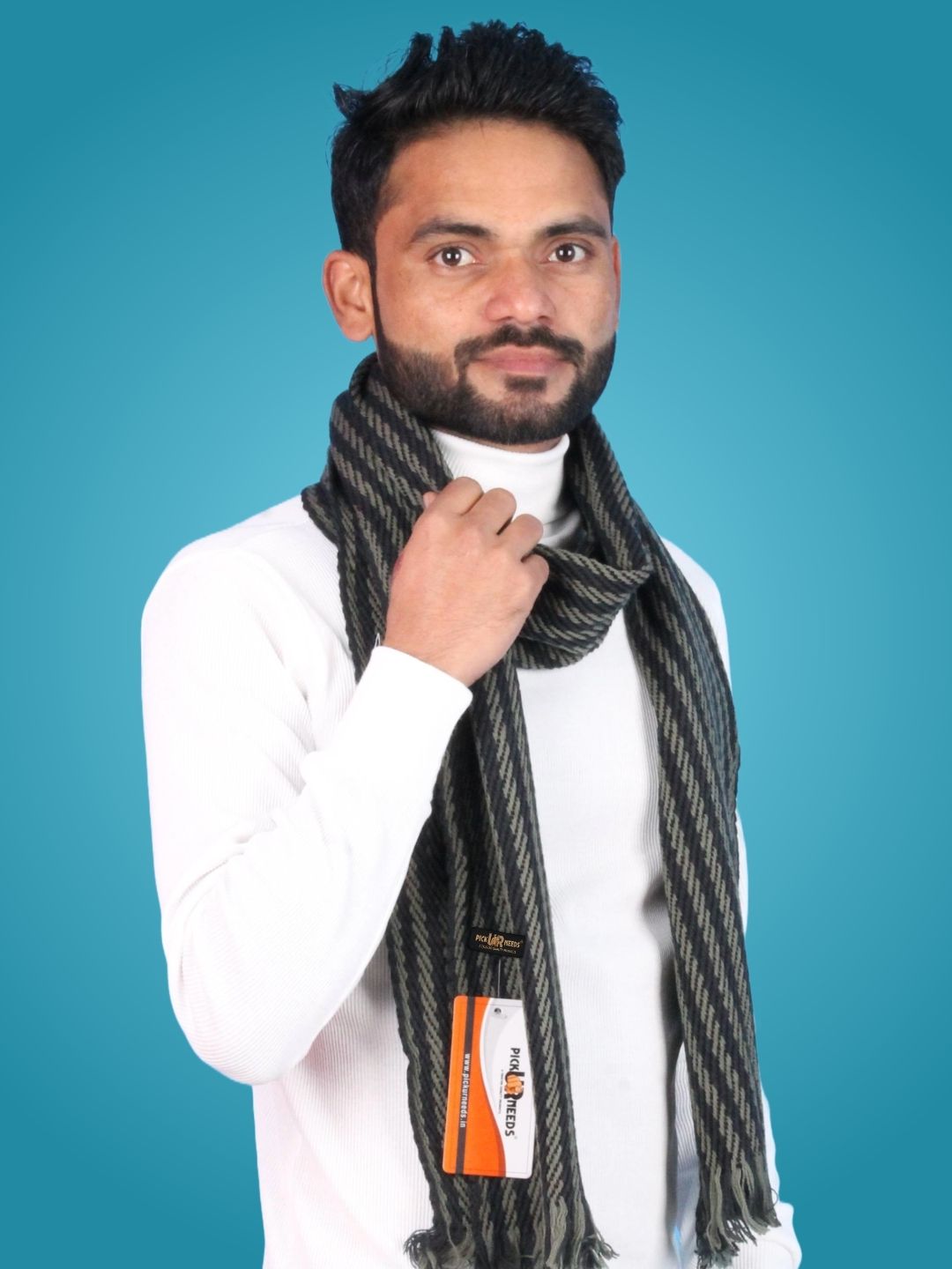 Pick Ur Needs Striped Men Muffler-picture-15