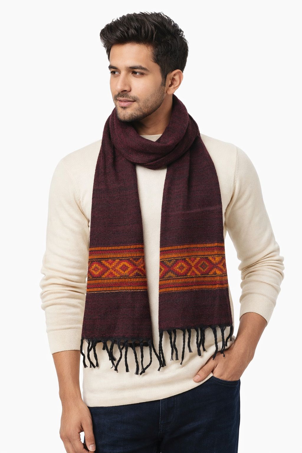 SONASSSS Woven Men Muffler-picture-12