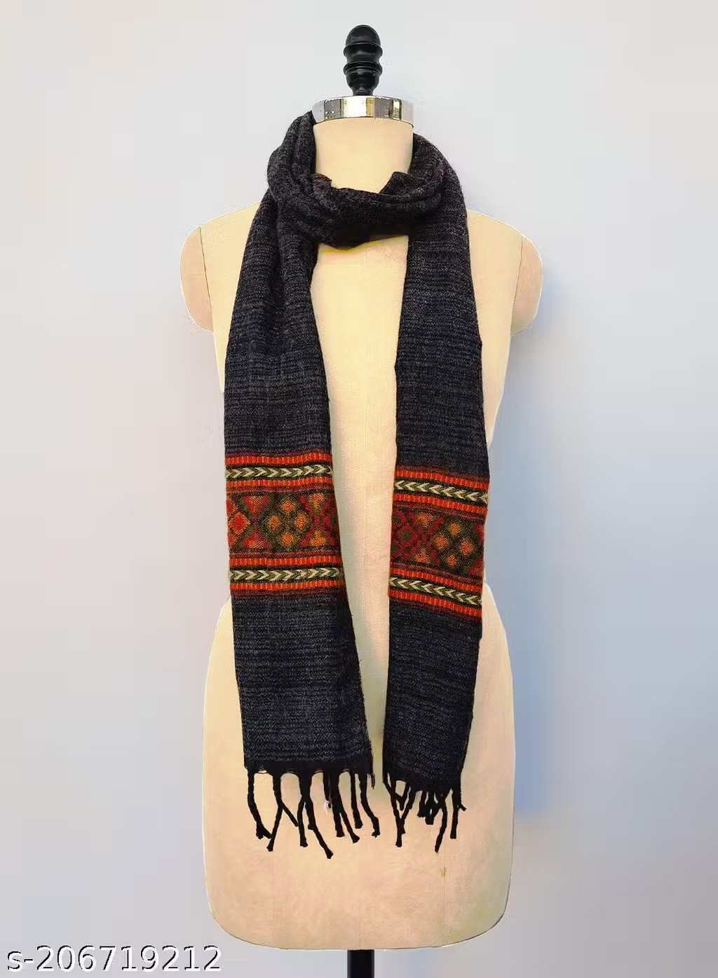 nikline Solid Men Muffler-picture-21