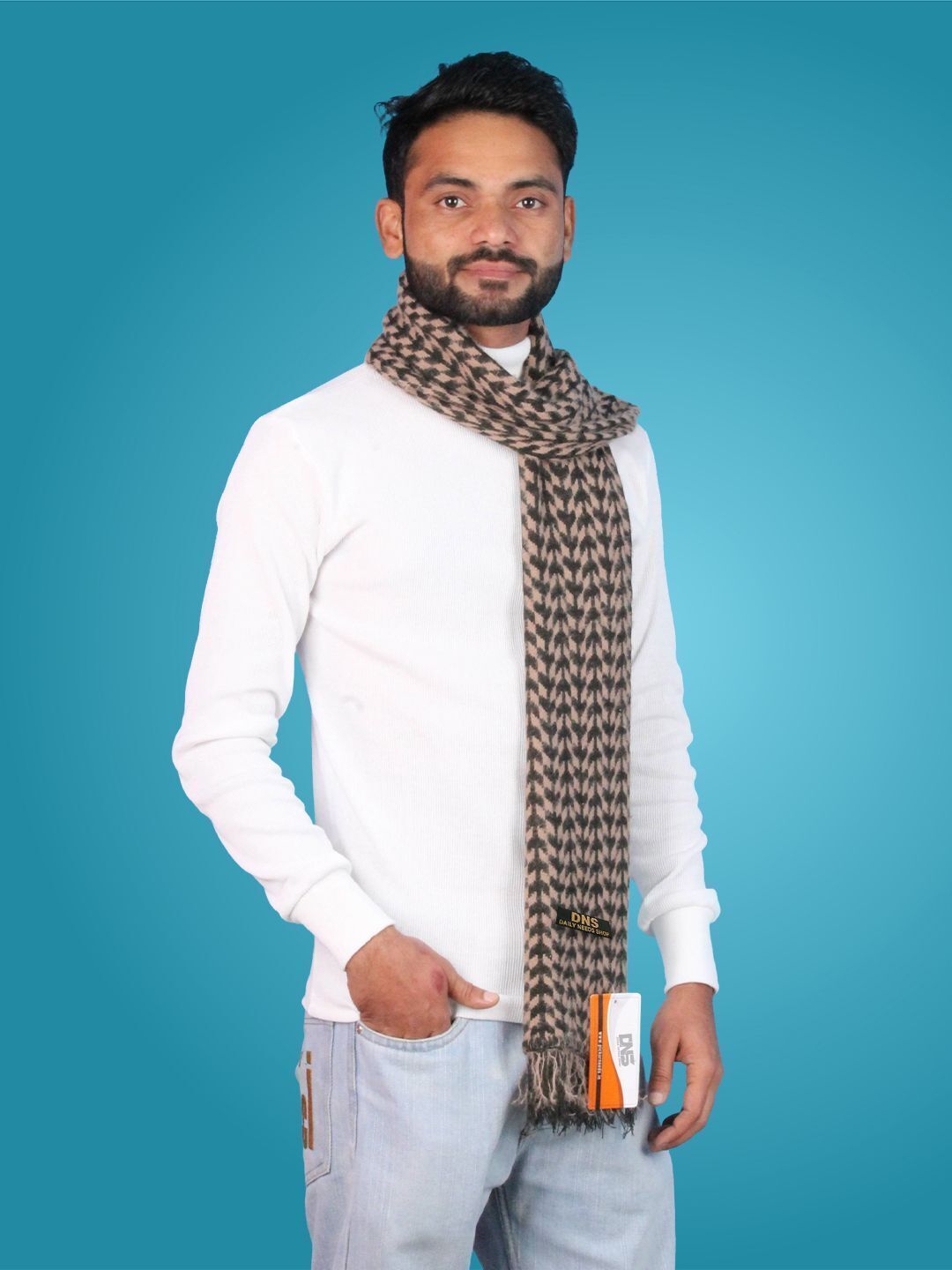Daily Needs Shop Striped Men Muffler-picture-38