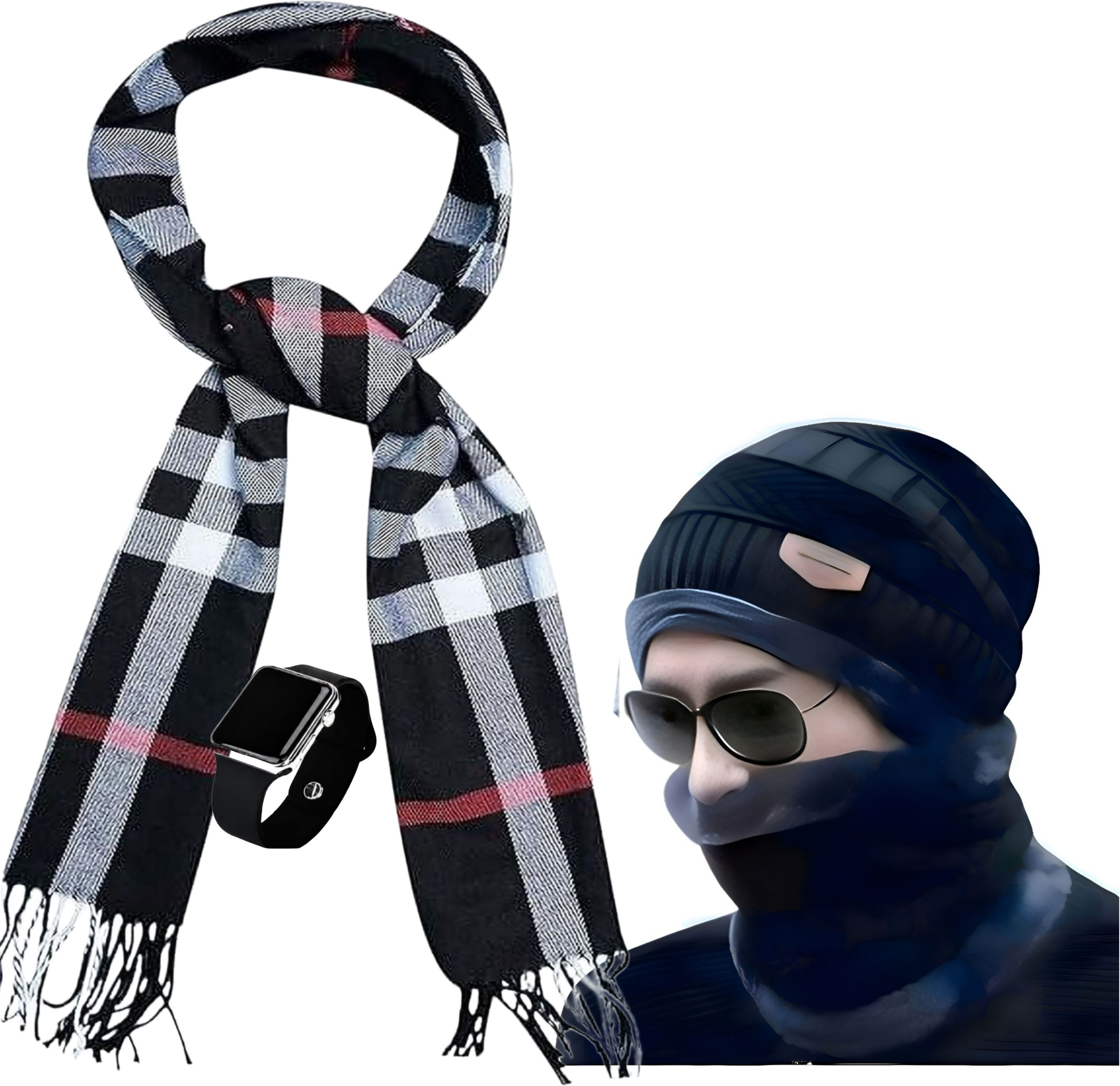 Kkhatu1 Self Design Men Muffler-image-42