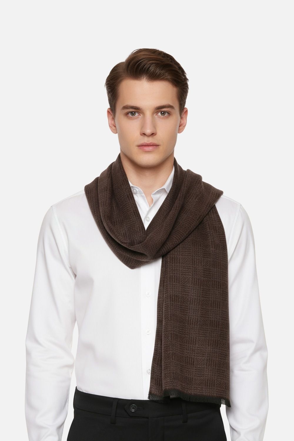 VAN HEUSEN Checkered Men Muffler-picture-31
