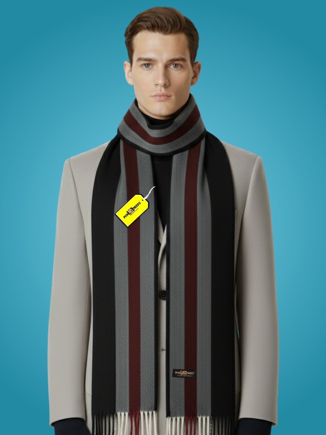 Daily Needs Shop Striped Men Muffler-image-27
