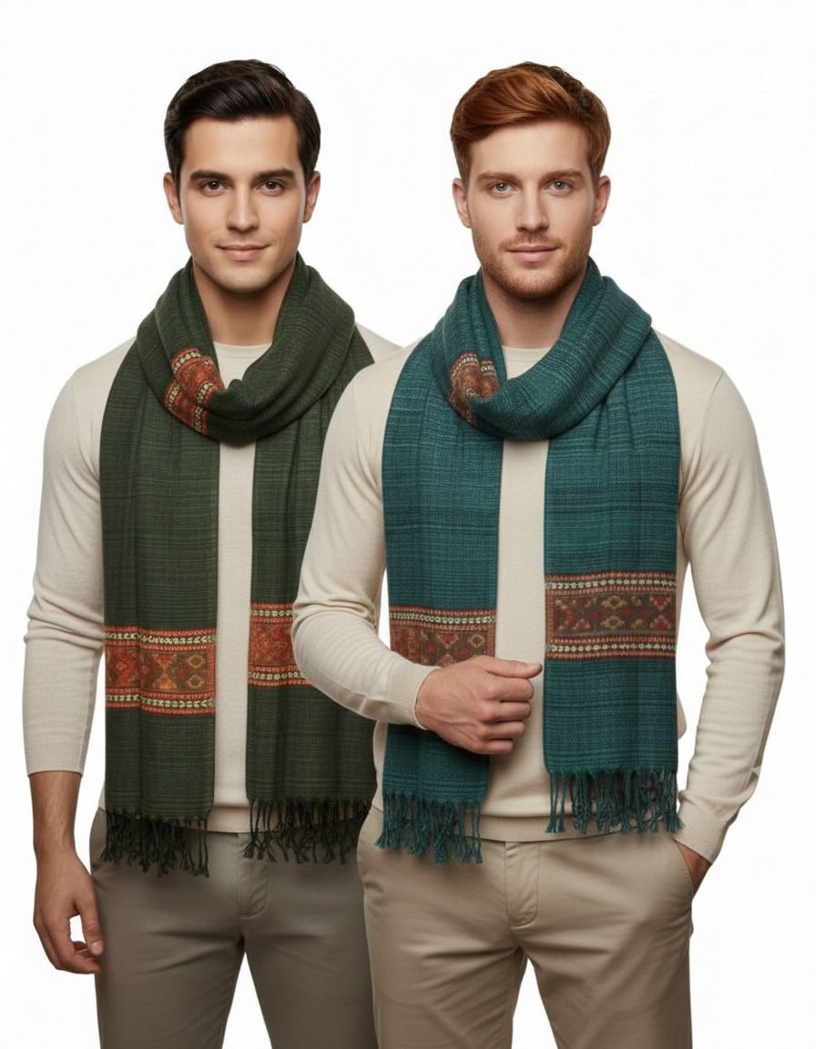 SHIRAAZ Printed Men Muffler-picture-35
